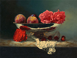 Натюрморт с вазой. Копия. 40x60