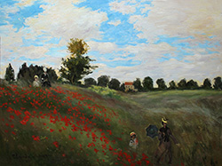 Маки. Клод Моне. 60x80