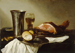 Натюрморт с мясом. Хеда Виллем Клас. 60x40