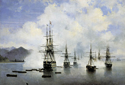 Десант Раевского. Айвазовский И.К.70x90